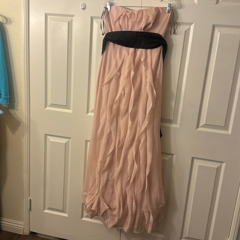 strapless dress from Vera Wang